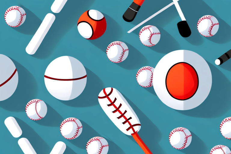 A variety of sports equipment like a basketball